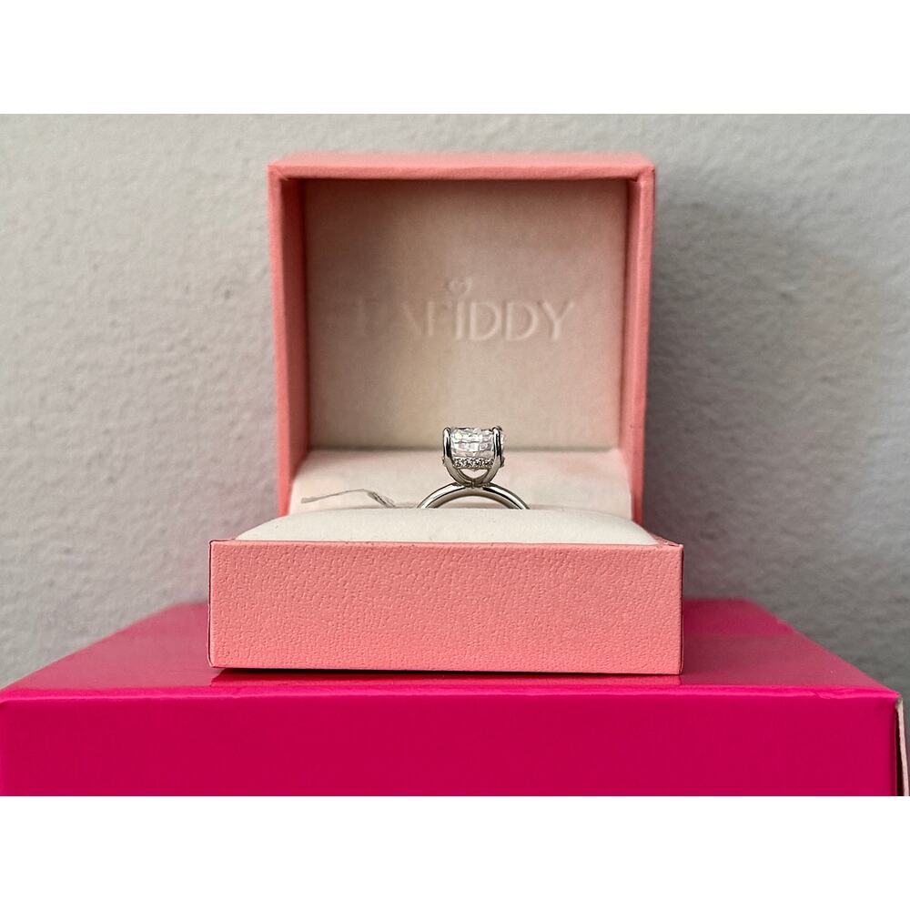 STUNNING Paffidy Size 6 Cushion Cut Ring 4.5CT 5A Grade Zirconia 925 Silver NEW - Picture 14 of 14
